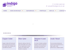 Tablet Screenshot of indigo-ts.co.uk